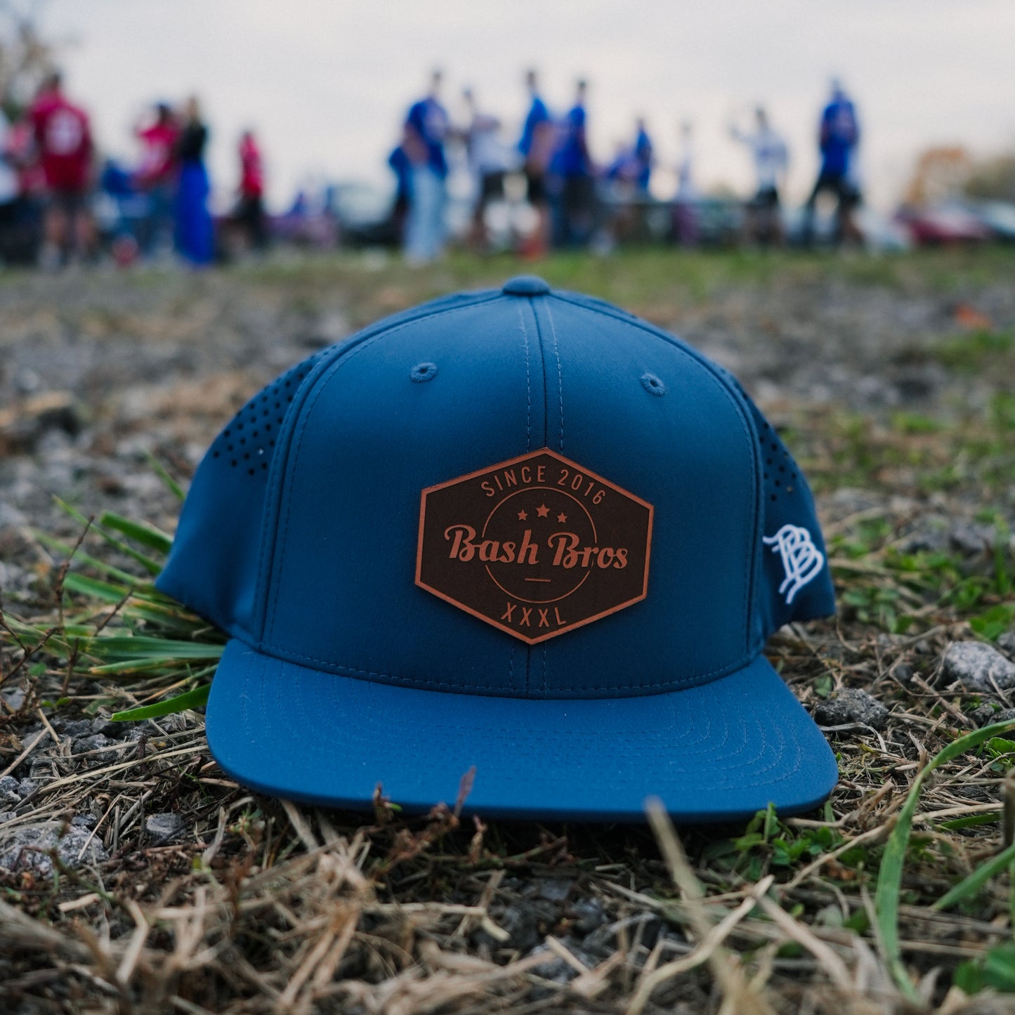 Blue BASH Performance Flat Hat