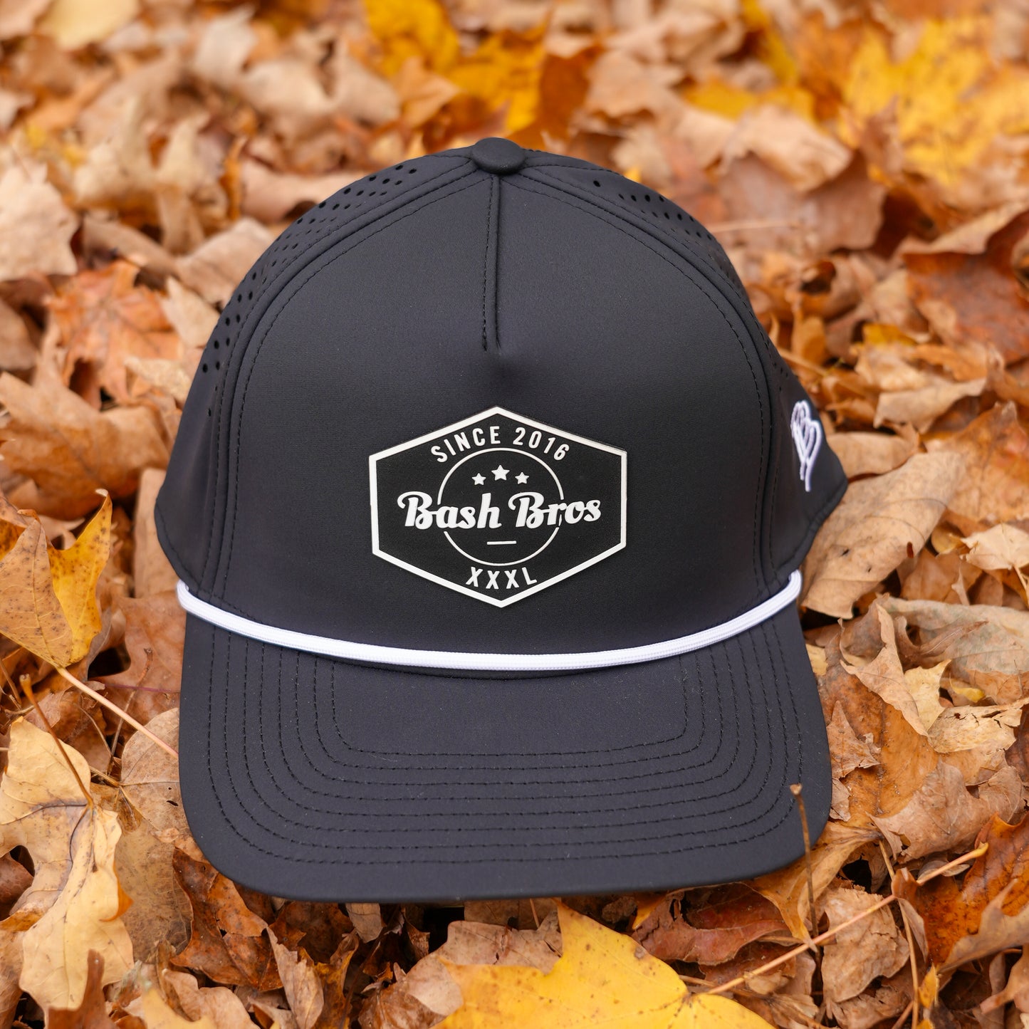 Black BASH Performance Rope Hat